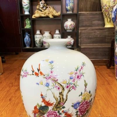 BÌNH HÚT LỘC PHƯỢNG HOÀNG HOA MẪU ĐƠN